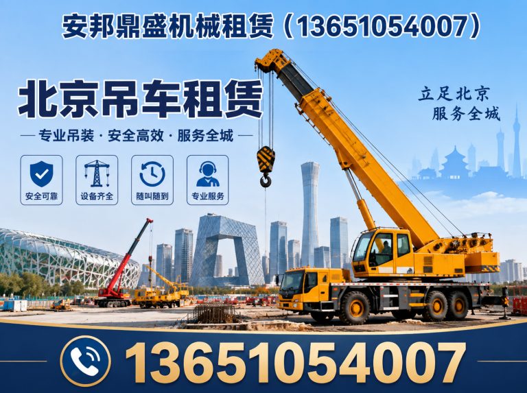 西城区北京机械租赁展示图